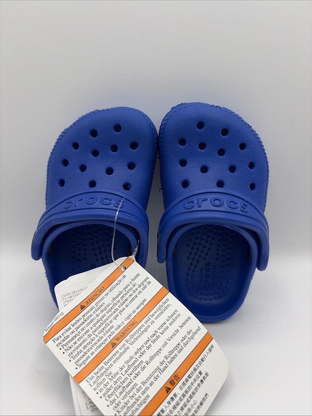Crocs Kids Classic Clog Sandal Size C5 EU 21 Blue NWT